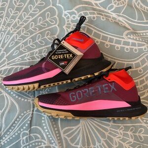 GORE-TEX Pink and Purple Nike Sneakers